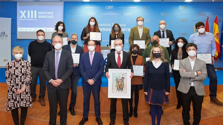 La planta que Smurfit Kappa Cordovilla, reconocida como la empresa 'más azul' de Navarra.  CEDIDA