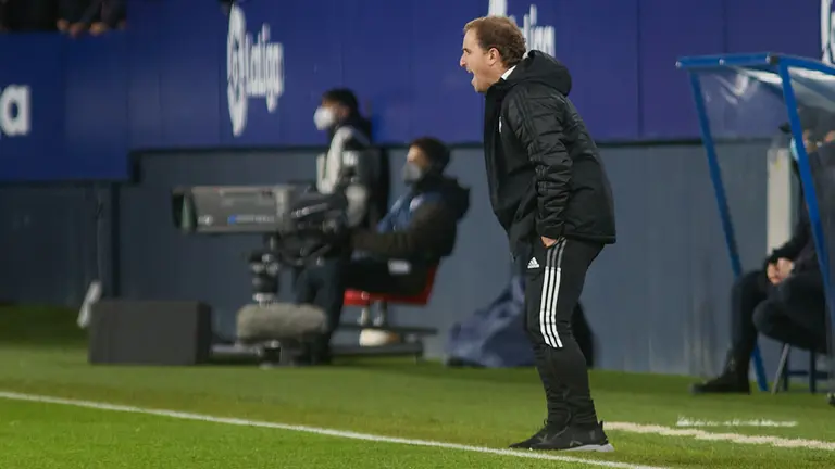 Partido de la Liga Santander entre Osasuna y Sevilla disputado en El Sadar. IÑIGO ALZUGARAY