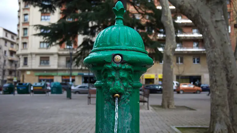 Mobiliario urbano de Pamplona de Casa Sancena. IÑIGO ALZUGARAY