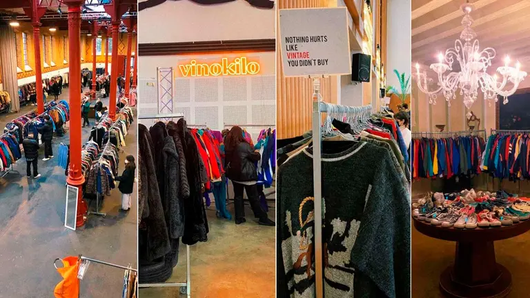 Montaje con imágenes de eventos Vinokilo en distintas ciudades europeas INSTAGRAM (@vinokilo)