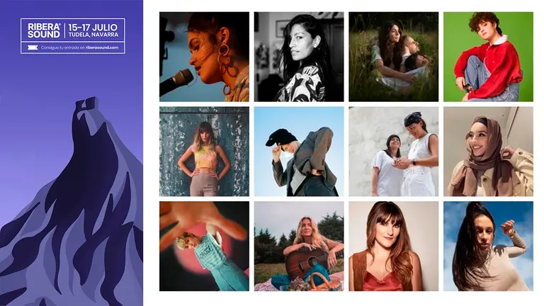 Cartel del festival Ribera Sound. CEDIDA
