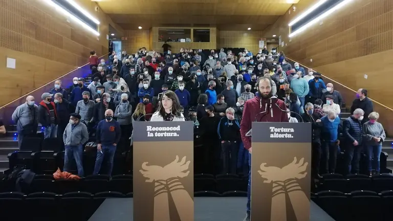 Presentación de la Asociación de Torturados de Navarra - EUROPA PRESS