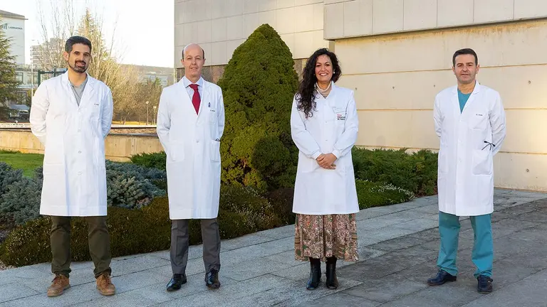 Investigadores del Cima y la Clínica Universidad de Navarra participantes en el proyecto. CIMA