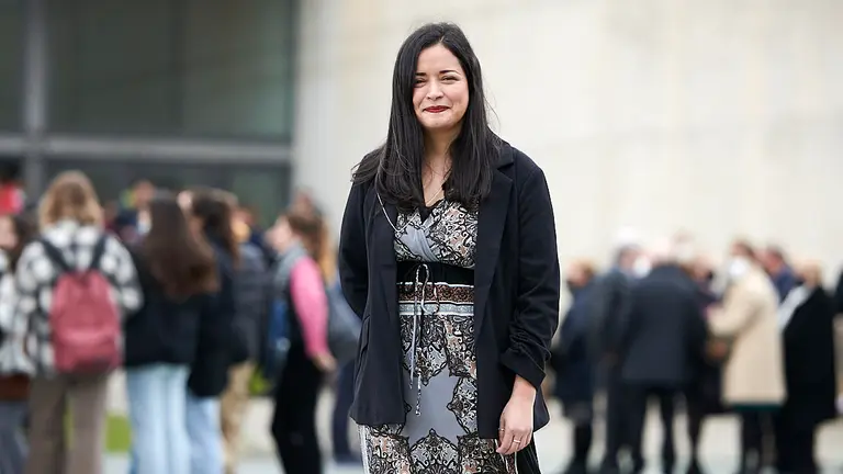 La Universidad de Navarra entrega el Premio Luka Brajnovic a título póstumo al periodista David Beriáin. PABLO LASAOSA