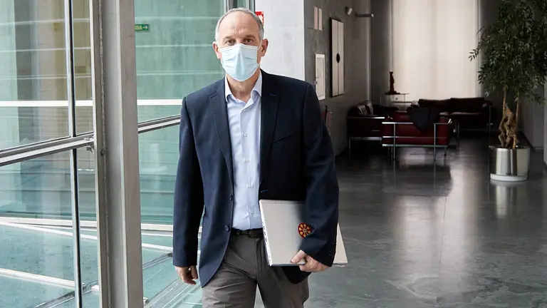 Mesa y Junta de Portavoces del Parlamento de Navarra. IÑIGO ALZUGARAY