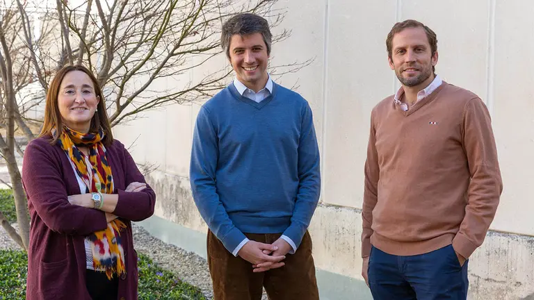 Charo Sádaba, Aurelio Fernández y Javier García Manglano, investigadores del Instituto Cultura y Sociedad (ICS) de la Universidad de Navarra. - UNIVERSIDAD DE NAVARRA