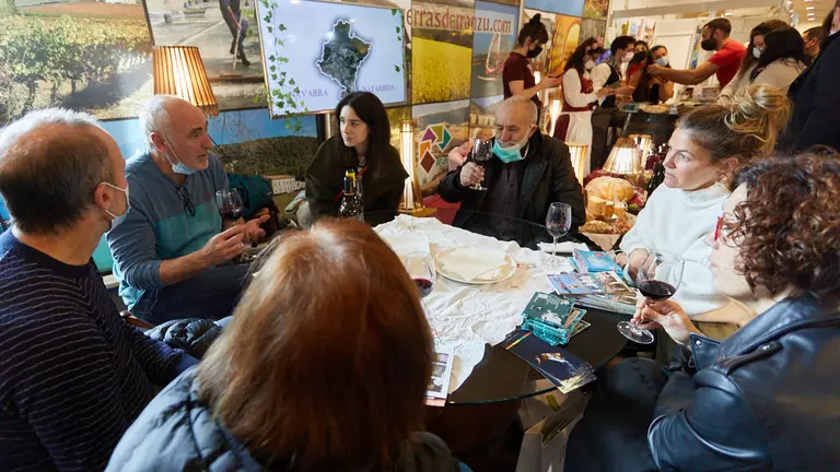 Feria Internacional de Turismo Navartur que se celebra en Baluarte. IÑIGO ALZUGARAY