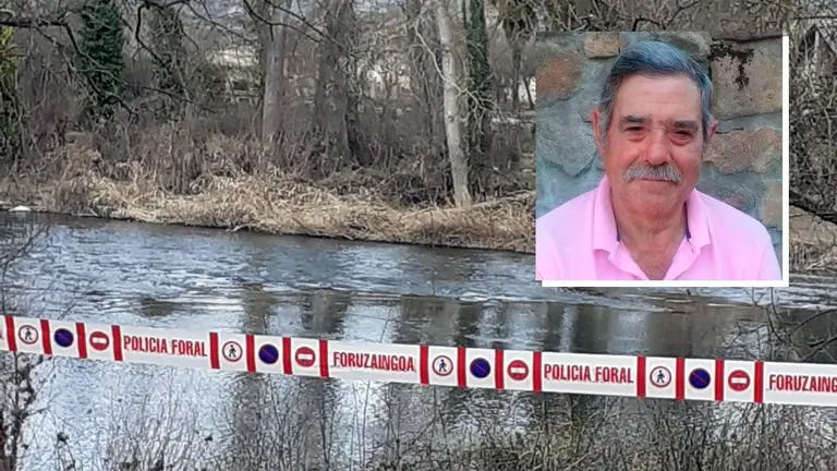 Andrés Martín, desaparecido en Sangüesa.