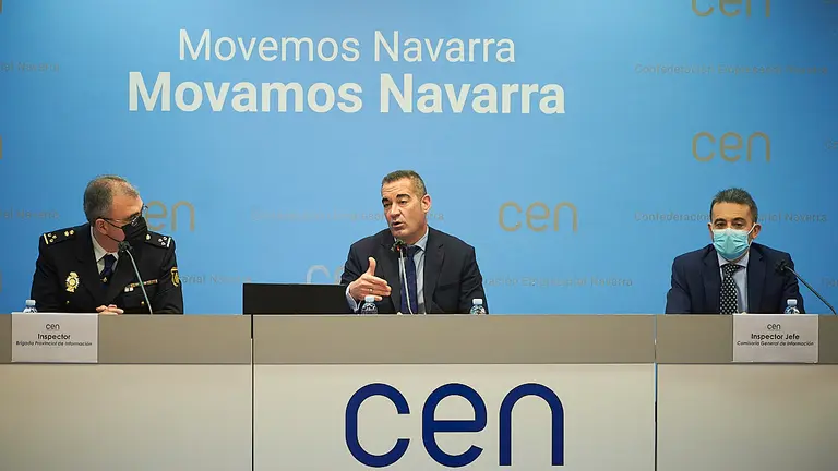 Jornadas organizadas por Policía Nacional sobre bandas juveniles violentas. PABLO LASAOSA