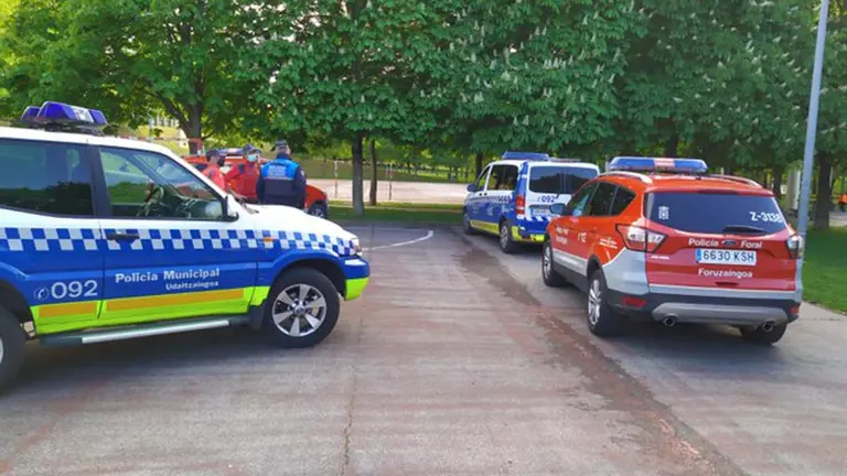 Vehículos policiales. POLICÍA MUNICIPAL DE PAMPLONA