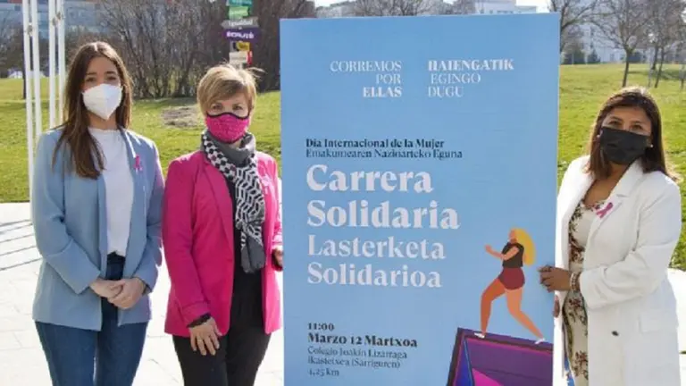 Presentación de la carrera en Valle de Egüés por Saray CEDIDA