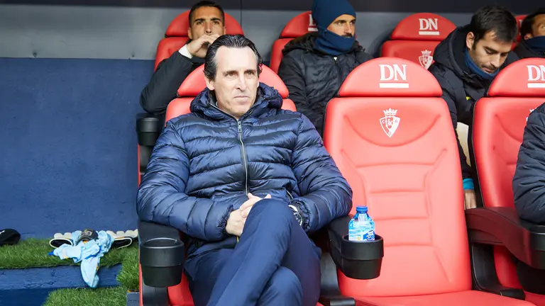 Partido de La Liga Santander entre Osasuna y Villarreal disputado en el estadio de El Sadar. IÑIGO ALZUGARAY