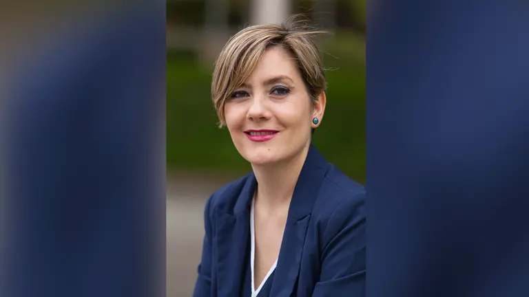 La investigadora de la Facultad de Educación y Psicología Sara Magallón. UNAV