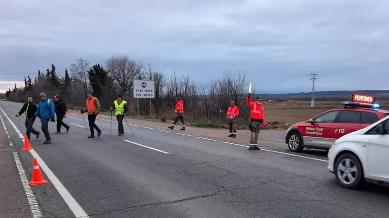 La Policía Foral movilizará 109 agentes con motivo de la segunda Javierada. - POLICÍA FORAL