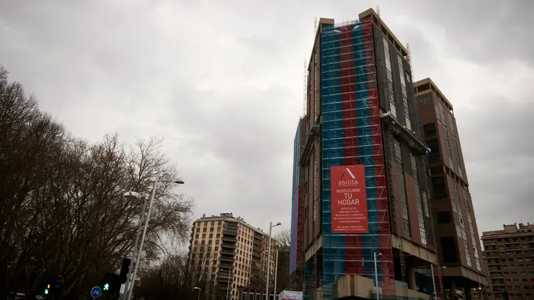 Las obras comenzaron en noviembre y se prolongarán durante dieciséis meses. IRANZU LARRASOAÑA