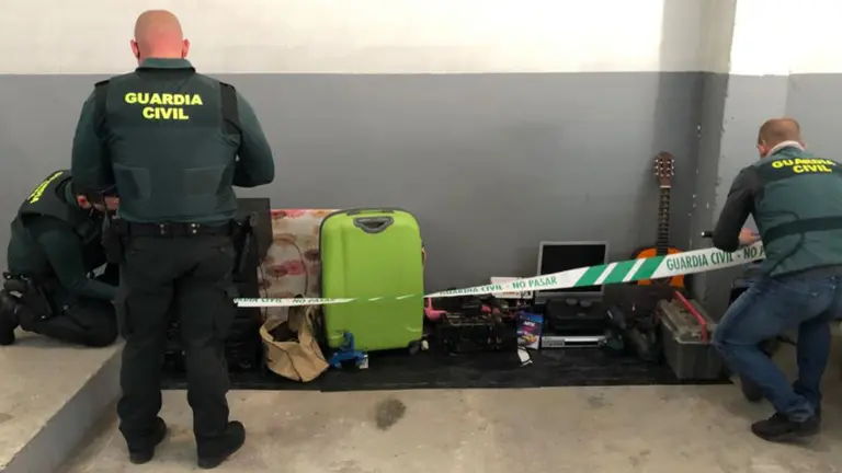 Esclarecidos cinco robos en viviendas y un hurto en centro cívico de Milagro. GUARDIA CIVIL
