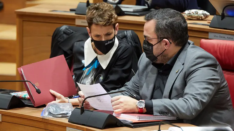 Pleno del Parlamento de Navarra. I&Ntilde;IGO ALZUGARAY