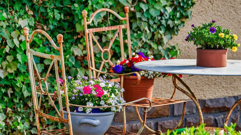 Sillas de la sección de jardinería de VidaXL