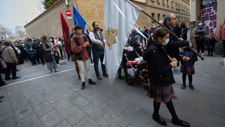 Procesión penitencial por la Consagración de Ucrania y Rusia. IÑIGO ALZUGARAY