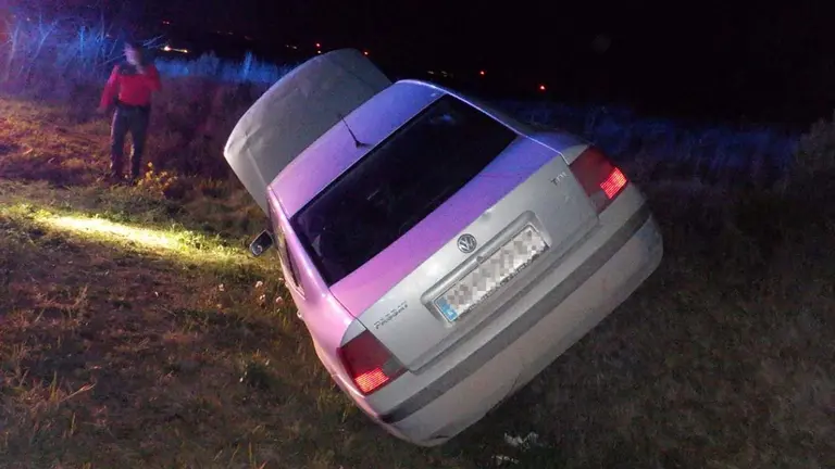 Accidente de tr&aacute;fico en Navarra. POLIC&Iacute;A FORAL