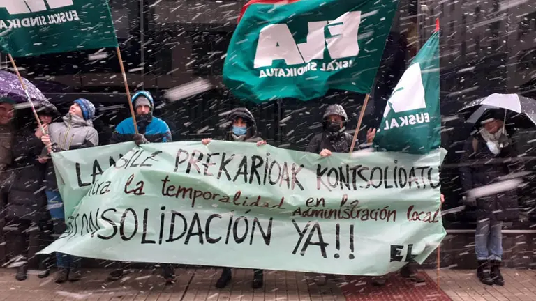 Imagen de la concentración - ELA