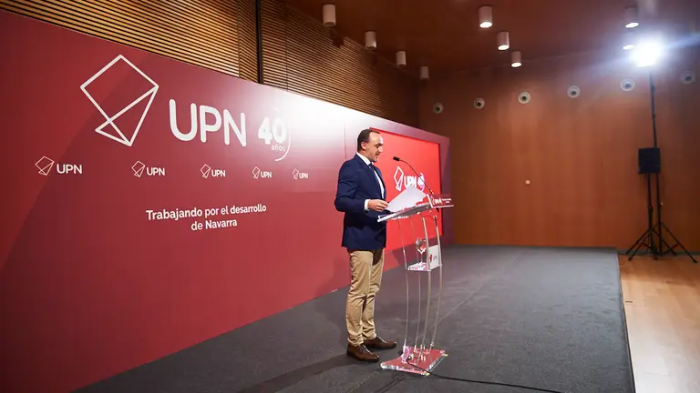 Acto para conmemorar el 40º aniversario de UPN en el Baluarte. MIGUEL OSÉS
