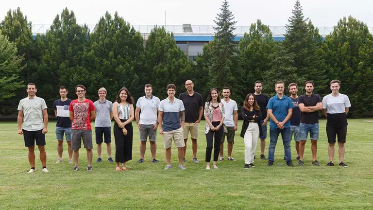 Miembros de la empresa Anteral (foto de archivo).