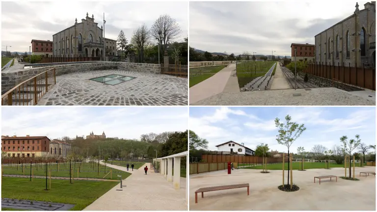 El nuevo parque Camino de Santiago de Pamplona. AYUNTAMIENTO DE PAMPLONA