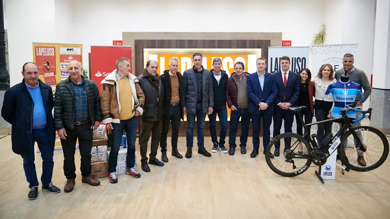 Presentación de la carrera cicloturista “La Peluso”. PABLO LASAOSA