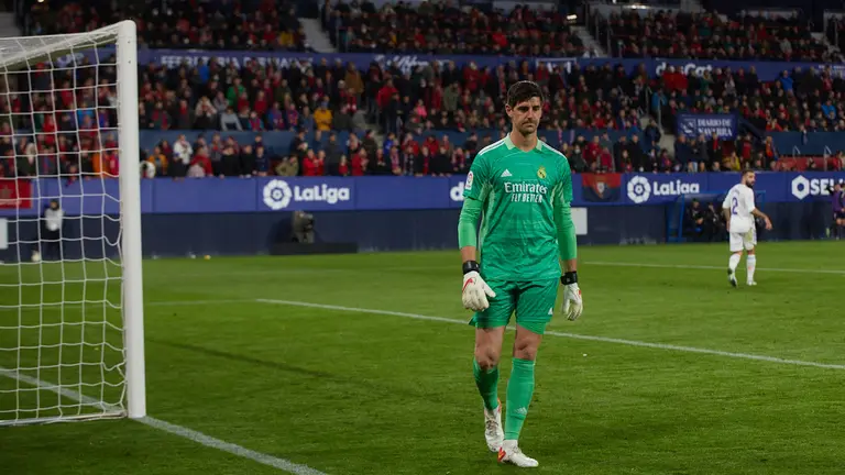 Partido de La Liga Santander entre Osasuna y Real Madrid disputado en el estadio de El Sadar. IÑIGO ALZUGARAY