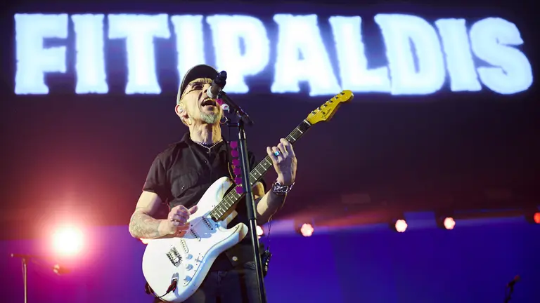 Concierto de Fito y Fitipaldis en el Naavarra Arena con “Cada vez cadáver Tour”. PABLO LASAOSA