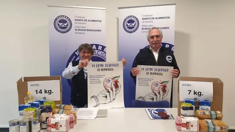 Presentación de la Gran Despensa del Banco de Alimentos de Navarra. - BAN