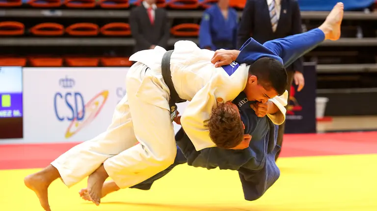 Combate de judo. Cedida.