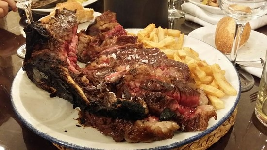 Chuletón del Asador Irache de Pamplona. Foto: TripAdvisor.