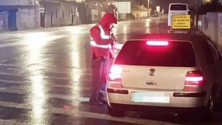 Actuación de la Policía Foral. POLICÍA FORAL