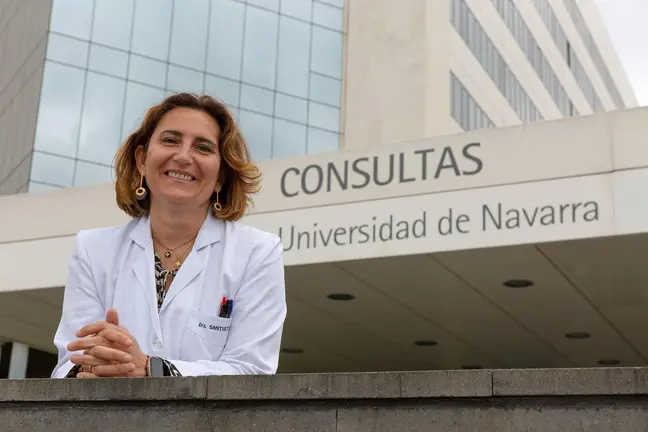 La doctora Marta Santisteban. - CLÍNICA UNIVERSIDAD DE NAVARRA