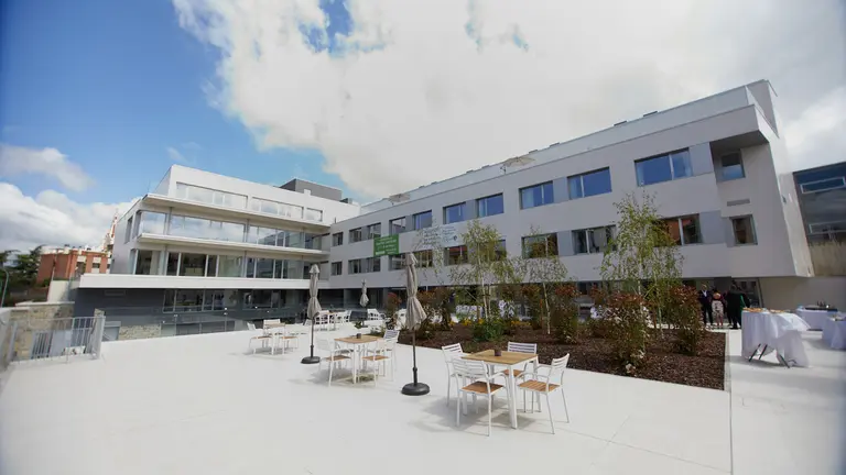 La empresa DomusVi de Pamplona. IÑIGO ALZUGARAY