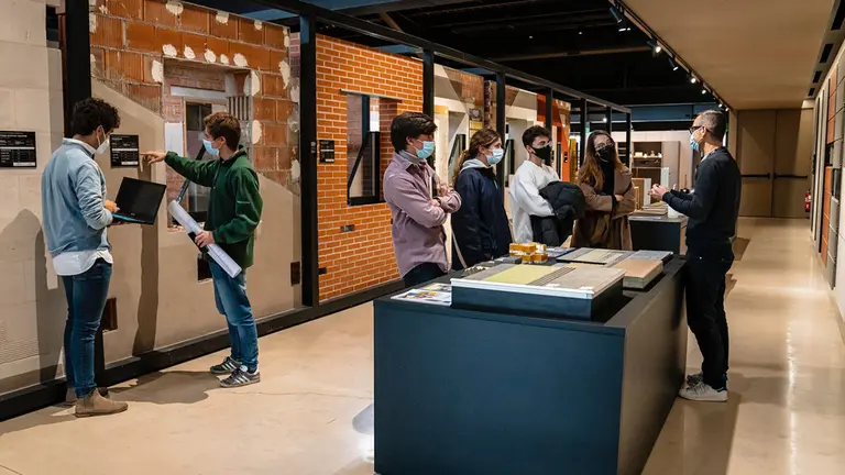 Futuros arquitectos se forman en las instalaciones de Saltoki (CEDIDA)