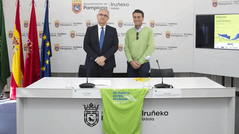 Enrique Maya y Juan Franco. - AYUNTAMIENTO DE PAMPLONA