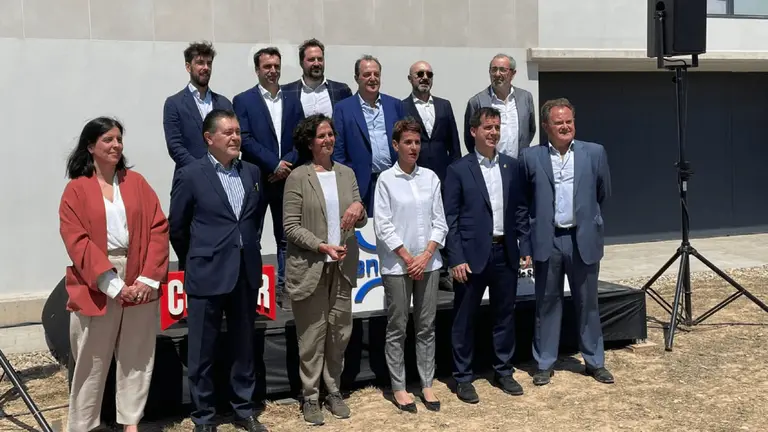 La inauguración ha tenido lugar en el Centro de Formación de la empresa navarra situado en el mismo parque eólico de Ablitas - CEDIDA