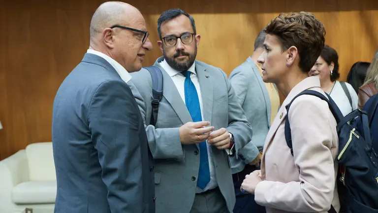 Pleno del Parlamento de Navarra. IÑIGO ALZUGARAY