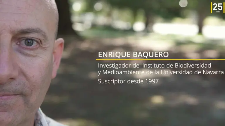 Una familia y un profesor de Pamplona, protagonistas en el 25 aniversario de National Geographic España - CEDIDA