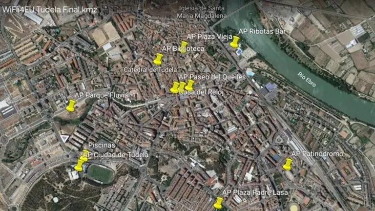 Nuevos puntos wifi en Tudela. - AYUNTAMIENTO DE TUDELA