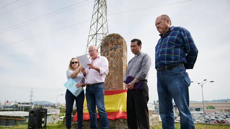 Acto de Vox en homenaje a los "34 navarros fusilados durante la Guerra de la Independencia”. PABLO LASAOSA