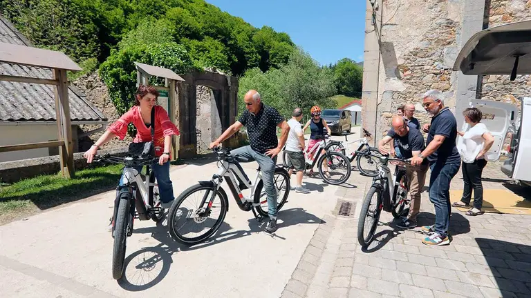 Dentro del proyecto Bicimugi se pueden realizar 205 kilómetros de la ruta EuroVelo en la Comunidad Foral - GOBIERNO DE NAVARRA.