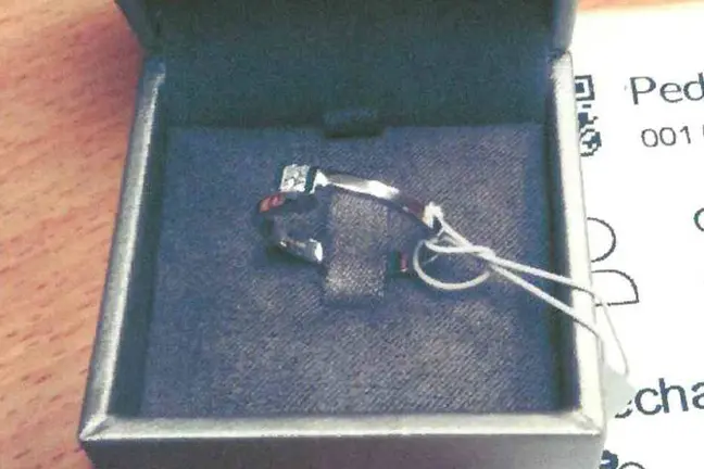 Sortija objeto de la estafa - POLICÍA NACIONAL