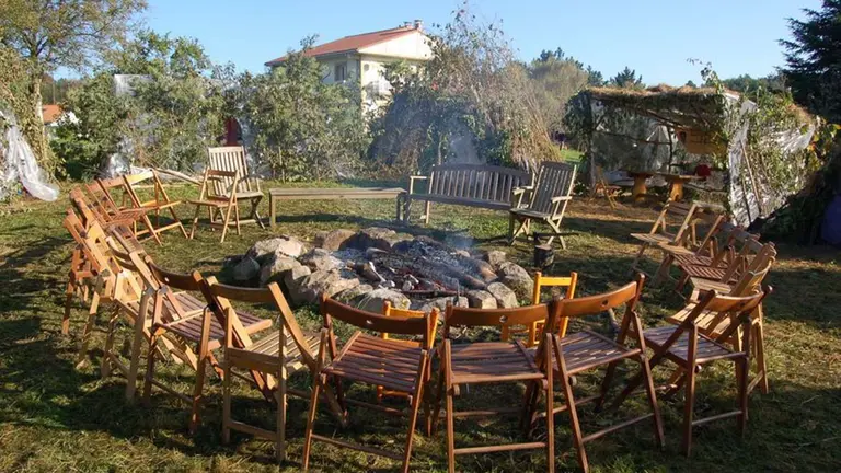 Aspecto de una de las comunidades de las Doce Tribus existentes en España.