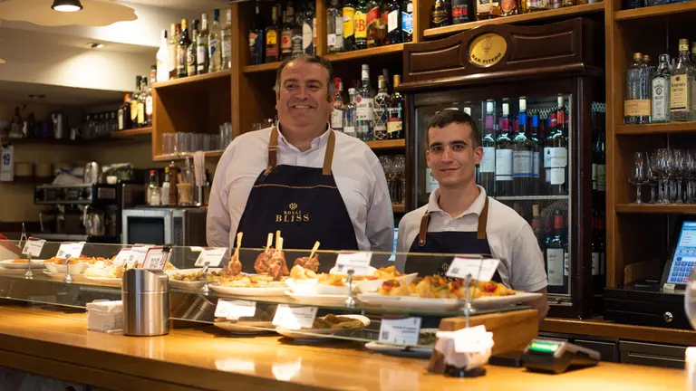 Bar Fitero De Pamplona, establecimiento en la calle de la estafeta Nº58, Pamplona. IRAITZ IRIARTE.
