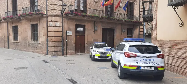 Imagen de archivo de la Policía Municipal de Corella. ARCHIVO