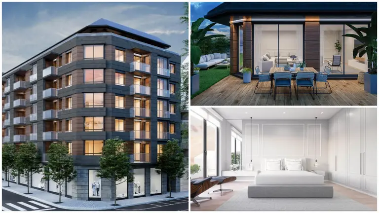El nuevo edificio del Paseo Sarasate de Pamplona que pone a la venta 33 viviendas. AMENABAR
